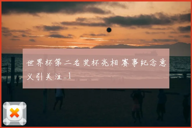 世界杯第二名奖杯亮相 赛事纪念意义引关注_1